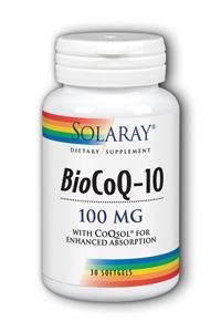 BioCoQ-10 30ct 100mg from Solaray