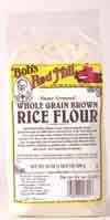 FLOUR,BROWN RICE Case of 4 / 24 OZ from Bobs Red Mill