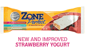 Nutrition bar strawberry yogurt Case of 12 / 1.76 OZ from Zone Perfect