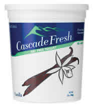 Cascade Fresh: Ygrt,ff,vanilla 32 OZ