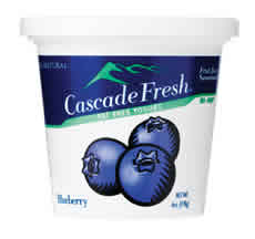 YGRT,FF,BLUEBERRY Case of 12 / 6 OZ from Cascade Fresh