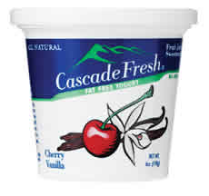 YGRT,FF,CHERRY VANILLA Case of 12 / 6 OZ from Cascade Fresh