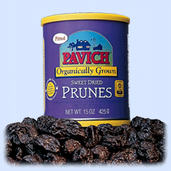 PRUNES,OG Case of 12 / 15 OZ from Pavich Family Farms
