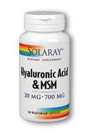 Hyaluronic acid plus msm, 30ct