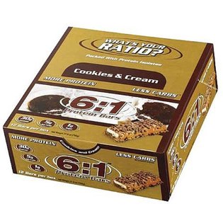 2:1 PROTEIN BARS: 6:1 BAR COOKIES and CRM 12/BOX 