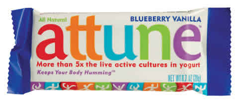 PROBIOTIC BAR,BLUBRY VAN Case of 14 / .7 OZ from ATTUNE WELLNESS BAR