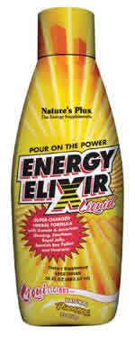 Energy Elixir Liquid Pineapple Travel Size 8 oz. from Natures Plus