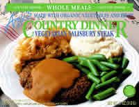 Whole meal organic country dinner