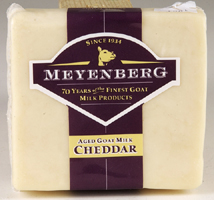 GOAT MILK CHEESE,CHEDDAR Case of 10 / PCS from Meyenberg