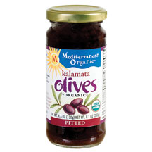 OLIVES,OG,KALAMATA PITTED Case of 12 / 8.1 OZ from Mediterranean Organic