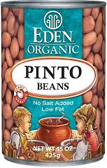BEANS,OG,PINTO,CAN - 12 / 15 OZ from Eden Foods