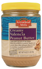 Arrowhead Mills: Peanut butter,creamy,nsa 16 OZ