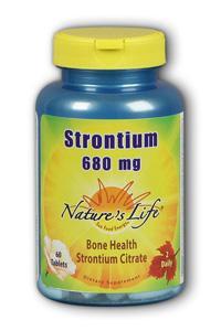 Natures Life: Strontium 680mg 60 ct