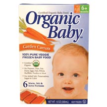 FRZ,OG,CARROTS Case of 6 / 12 OZ from Organic Baby