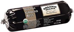 GRND BEEF,OG,CHUB Case of 6 / 12 OZ from Organic Prairie