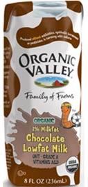 ASEPTIC,MILK,OG,SNGL,CHOC Case of 24 / 8 OZ from Organic Valley