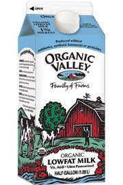 MILK,OG,UHT,1%,LF - 6 / 64 OZ from Organic Valley