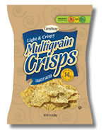 Genisoy products co. - Multigrain crisp light salt 3.5oz 12 bags 3.5oz 12 BAGS