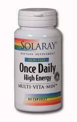 Once daily iron-free, 60ct