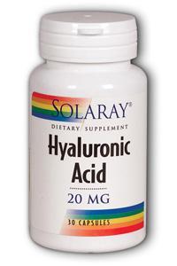 Hyaluronic Acid 30ct 20mg from Solaray