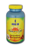 Natures life - Vitamin e, 400 iu 500ct