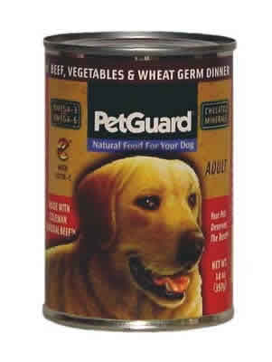 ADLT DOG,BEEF/VEG/WHT GRM Case of 12 / 14 OZ from Pet Guard