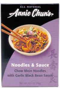 BLK BEAN MEAL KIT W/NOODL Case of 6 / 8.2 OZ from Annie Chuns
