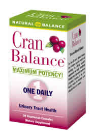 CranBalance Maximum Strength Cranberry 30ct One Daily from Natural Balance