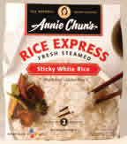 RICE EXPRESS,STICKY WH RICE Case of 6 / 7.4 OZ from Annie Chuns