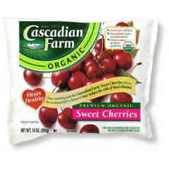 CHERRIES,OG,PIT DRK SWEET Case of 12 / 10 OZ from Cascadian Farm