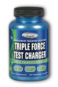 Supplement Training Systems: Triple Force Test Charger Caps 90ct