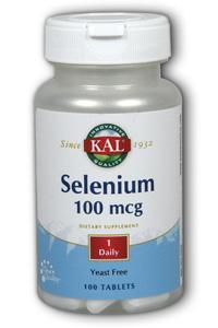 Kal: Selenium-100 Yeast-Free Caps 100ct 100mcg