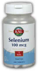Selenium-100 Yeast-Free Caps 100ct 100mcg from Kal