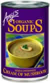 SOUP ORGANIC CREAM OF MUSHROOM