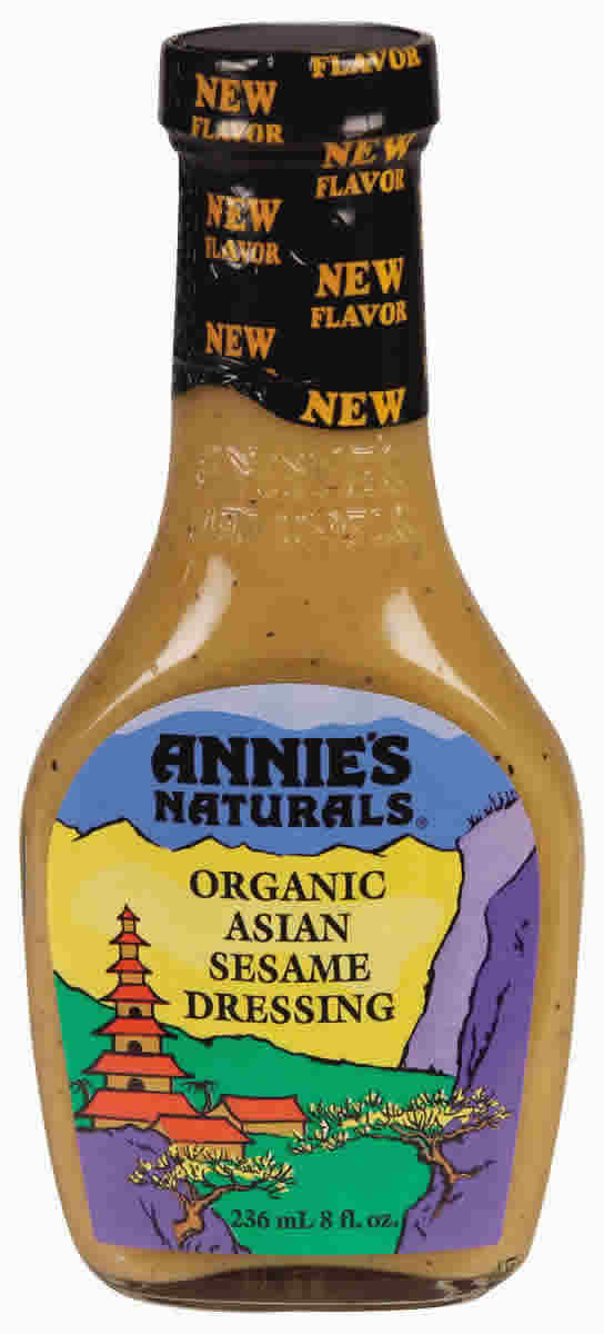 Annies Naturals: Dressing,og,asian sesame 8 OZ