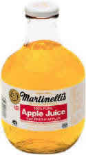 APPLE JUICE Case of 12 / 25.4 OZ from Martinelli's