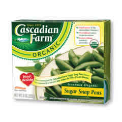 PEAS,OG,SUGAR SNAP - 12 / 8 OZ from Cascadian Farm