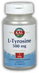 L-Tyrosine 30ct 500mg from Kal