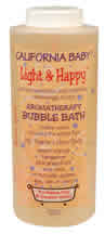 BUBBLE BATH,LIGHT & HAPPY Case of 1 / 13 OZ from California Baby