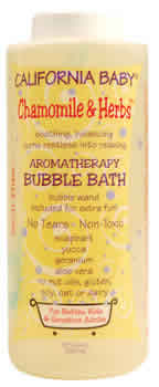 California Baby: Bubble bath,cham & herb 13 OZ