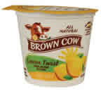 Lf yogurt,lemon twist Case of 12 / 6 OZ from Brown Cow West Inc