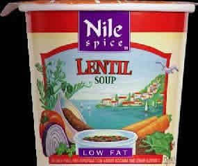 SOUP CUP,LENTIL Case of 12 / 1.8 OZ from Nile Spice Foods Inc