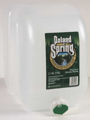SPRING WATER,ORIGINAL - 2 / 2.5 GAL from Poland Springs
