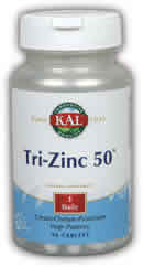 Tri-Zinc 50 90ct 50mg from Kal
