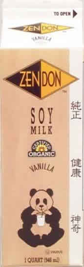 Zen Soy: Soymilk organic vanilla 32 OZ