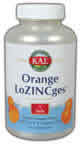 Orange LoZINCges 75ct from Kal