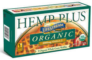 Waffle organic hemp plus Case of 12 / 11 OZ from LifeStream