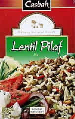 PILAF,LENTIL Case of 12 / 7 OZ from CASBAH