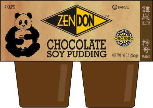 SOY PUDDING ORGANIC CHOCOLATE