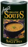 SOUP ORGANIC SPLIT PEA LOW FAT Case of 12 / 14.1 OZ from AMY'S